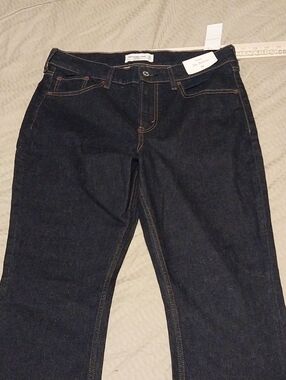 Abercrombie & Fitch Dark Blue Women's Classic Bootcut Jeans